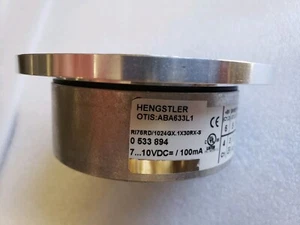 OTIS ELEVATOR ENCODER# AAA633L1 /#ABA633L1 / #RI76RD/1024GX.1X30RX-S /# 9102628 - Picture 1 of 4