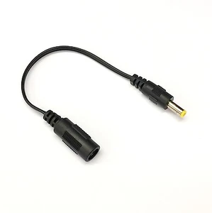 5.5mm x 2.1mm to 4.8mm x 1.7mm DC POWER ADAPTER CABLE - YELLOW TIP - Picture 1 of 4