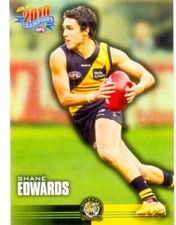 2010 AFL Select Champions Common Card 143 Shane Edwards - Richmond