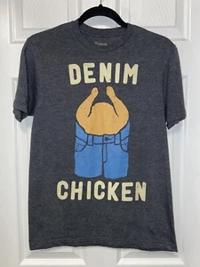 It's Always Sunny In Philadelphia Shirt Denim Chicken Charlie Day Men’s Size: S - Picture 1 of 14