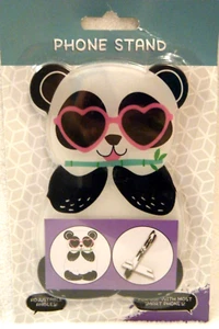Cute Panda Phone Holder Portable Desktop Phone Stand Angles **SHIPS FAST** - Picture 1 of 2