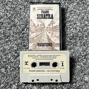 Frank Sinatra Watertown RARE Cassette Tape Jazz Pop Original Reprise 70's - Picture 1 of 2