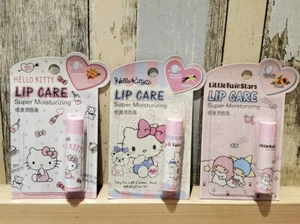Bálsamo labial Sanrio Hello Kitty vainilla calmante hidratante pequeñas estrellas gemelas regalo - Imagen 1 de 14