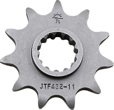 Front Steel Countershaft Sprocket - 11 Tooth 520 JT JTF432.11 - Image 1 of 3