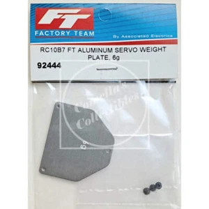 Factory Team Associated FT 6g Aluminum Servo Weight Plate #92444 - Picture 1 of 2