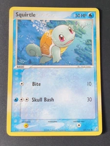 Pokemon Squirtle Non Holo 63/100 EX Crystal Guardians Near Mint/Mint - Bild 1 von 2