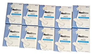 Hospeco Maxithins Regular Protection Maxi Pad #4 Box Vending Machine (Lot of 20) - Picture 1 of 4