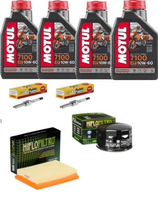 MOTO GUZZI CALIFORNIA 1400 2013 2021 INSPEKTIONSPAKET 7100 10W40 LUFTFILTER ÖL KERZEN - Bild 1 von 4