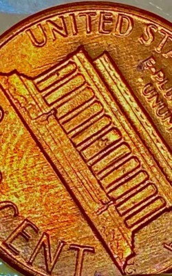 1984 Red (mint) Lincoln Cent - DDO - w/ a Rare & Beautiful Woody Reverse - Image 1 of 4