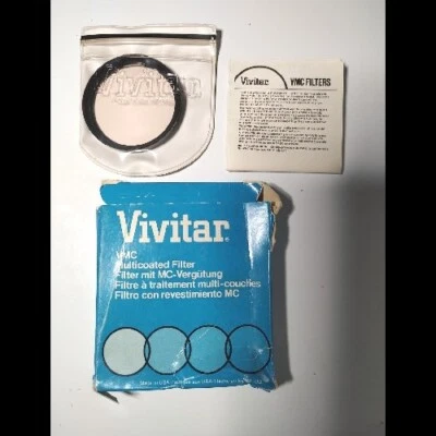 Vintage Vivitar VMC Skylight 1A Filter 49mm In Case And Box - Image 1 of 2