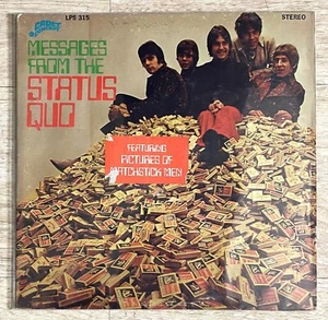 Status Quo Messages From The Status Quo LP Rock Psych 1968 Cadet Concept VG+ - Imagen 1 de 3