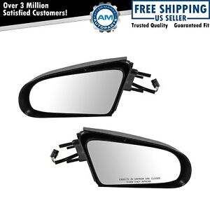 Power Side View Outside Mirror Pair Set of 2 for Oldsmobile Pontiac Buick FWD