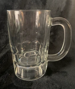 Vintage Heavy 12 Ounce Glass Mug - Picture 1 of 3