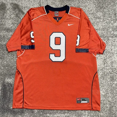 Nike NCAA Illinois Fighting Illini College Football Jersey Mens XL Cover
