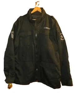 Kampfjacke Herren Large Schwarz Special Force Operations Legendary Military Size " - Bild 1 von 15