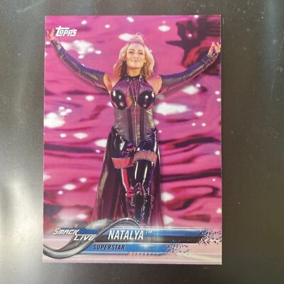 NATALYA  ( 2018 Topps WWE DIVA Trading Card #66 ) bc   - Image 1 of 2