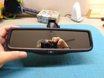 DODGE DURANGO 11 12 13 REARVIEW MIRROR AUTO DIM SMARTBEAM SMART BEAM MICROPHONE - Image 1 of 4