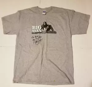 Clarence Clemons Big Man AUTOGRAPHED T Shirt Springsteen Saxophone Gildan Large - Picture 1 of 11