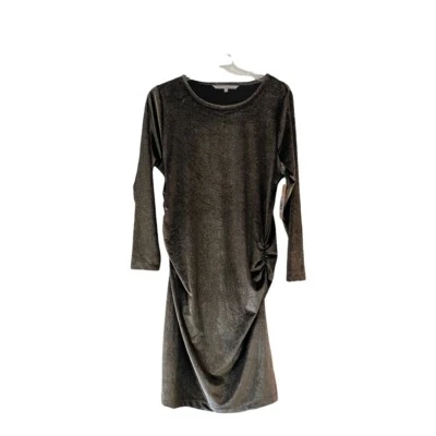 Rachel Roy Womens  Plus Size Velvet Black Silver Ombré Bodycon Dress Size 1x NWT - Image 1 of 4