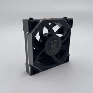 Lian Li UNI Fan SL LCD Wireless 120 ARGB PC Case Fan 12SLLCD1W1B Black - Picture 1 of 3