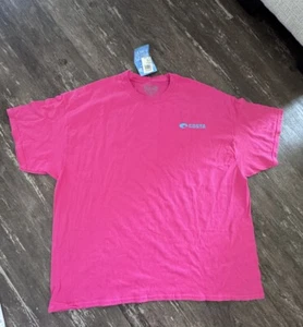 Costa T-Shirt Uomo Taglia 3XL Rosa Manica Corta Pesca Acqua Salata Dolce - Foto 1 di 11
