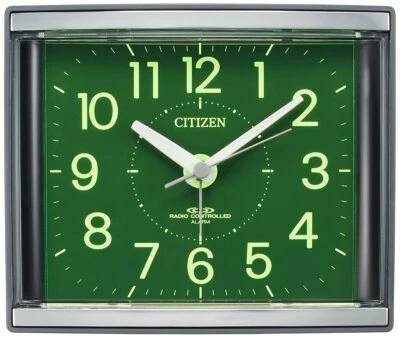 Citizen alarm clock radio analog Zeal R434 easy-to-read light-coll... From Japan - Image 1 of 4