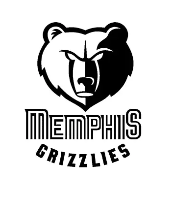 Memphis Grizzlies logo NBA Vinyl Decal Window Laptop Any Size Any Color