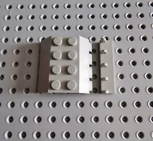LEGO Airplane Spaceship Roof Flap Hinge Vintage Light Gray 4857 4625 A118 - Picture 1 of 1