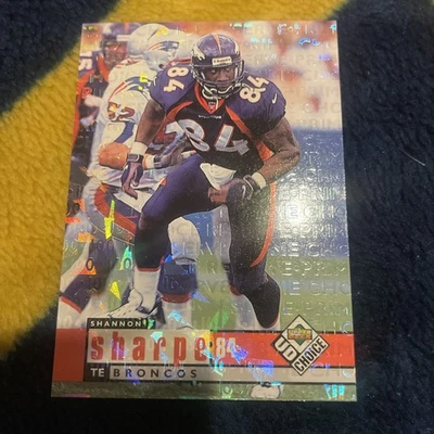 SHANNON SHARPE 1998 Upper Deck UD Collectors Choice CC Prime Reserve /100 SP SSP - Image 1 of 2