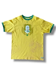 Vintage Y2K Nike Team Brasil Ronaldo T-Shirt Size Large Soccer - Picture 1 of 20