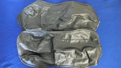 Nuevo de Lote Antiguo Harley Touring Izquierdo Derecho Sillín Tapa Cubiertas Sujetadores 1993-2013 Foto 1 de 4