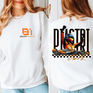 Oscar Piastri - Formula One Sweatshirt - Mclaren - F1 Front and Back - F1 Fan - Picture 1 of 4