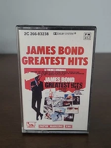 James Bond Greatest Hits Cassette Tape, 1982, Sealed - Picture 1 of 6