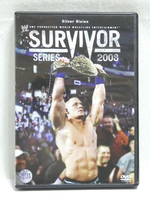WWE CATCH USA SURVIVOR SERIES 2008 JOHN CENA WRESLTING DVD SILVER VISION PAL VF - Photo 1/4