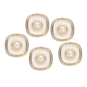 Botón de costura de 0,41" de grosor de 18 mm de 18 mm estilo M 5 piezas - Imagen 1 de 7