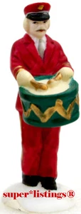Dept. 56 Salvation Army Band Member Musician w. Side Drums 59854 - Picture 1 of 3
