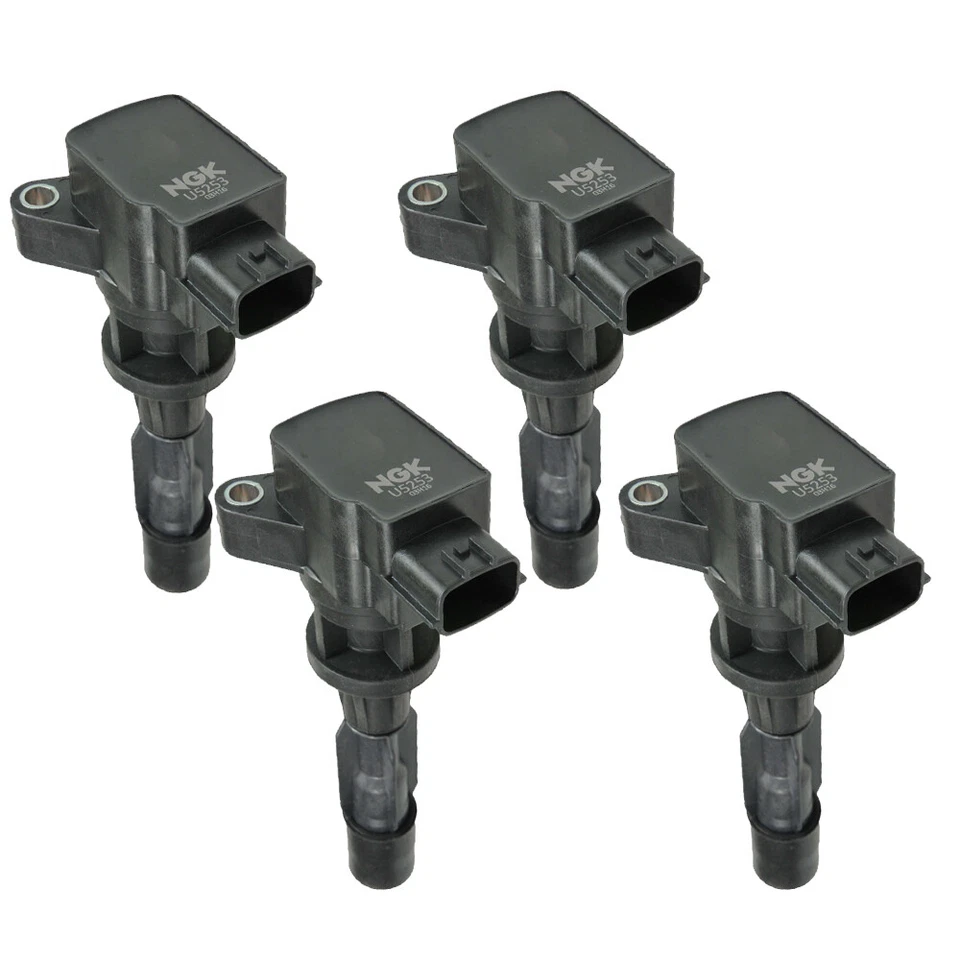 Juego de 4 bobinas de encendido COP para Mazda 3 2010-2013 5 2009-2015 2,3 2,5 L4 NGK Foto 1 de 1