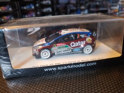 Spark Models S3356 FORD FIESTA Wrc E. Novikov Rally Montecarlo 2013- 1:43 RARE - Immagine 1 di 4