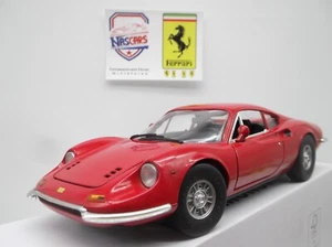 1/18 Ferrari Dino 246 GT 1969 Rouge ANSON - Imagen 1 de 12