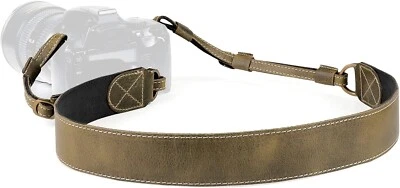 MegaGear SLR, DSLR Sierra Series Genuine Leather Camera Shoulder or Neck Strap - Image 1 of 4