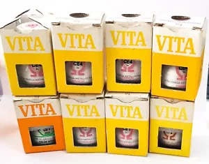 lottox8 laboratorio odontoiatrico porcellana Vita Omega metallo ceramica Germania CE1 CE4 M8 opaco - Foto 1 di 3