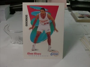 1991-92 SkyBox Basketball #631 - Glenn Rivers - Los Angeles Clippers 91-483 - Picture 1 of 2