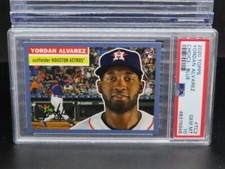2020 Topps Choice Yordan Alvarez Blue Parallel Rookie RC #TC-2 PSA 10 Astros