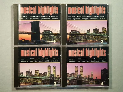 Musical Highlights On Broadway - 4 CDs - The New York Theater - Sehr Guter - Bild 1 von 4