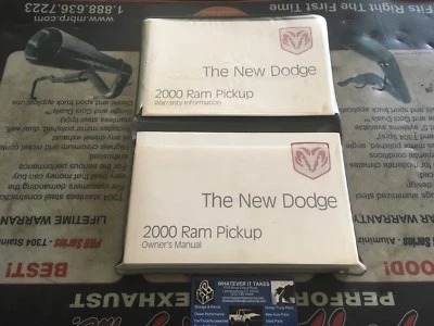 Dodge Ram 2000 camioneta manual del propietario 1500 2500 3500 2x2 4x4 camioneta con garantía  Foto 1 de 3