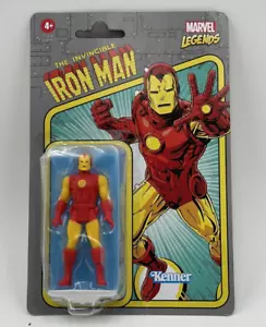 Kenner Marvel Legends The Invincible Iron Man 3.75" Retro Action Figure - Picture 1 of 2