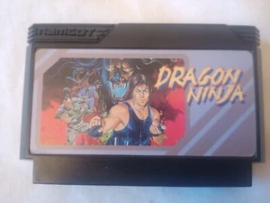 Dragon Ninja vs Bad Dudes NUR KARTON Nintendo Famicom Japan Import Spiel US-Verkäufer - Bild 1 von 5