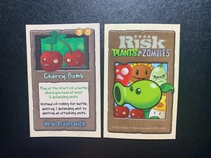 Risk PLANTS vs ZOMBIES Cherry Bomb New Brainswick FACTION CARD 2013 - Bild 1 von 2