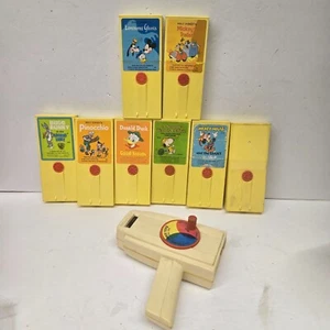 Vintage Fisher Price Movie Viewer Disney Lonesome Ghosts Donald, Mickey & Snoopy - Picture 1 of 11
