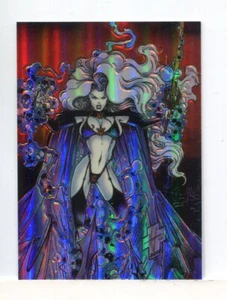 Lady Death All Chromium Series 2 Promo Card (1) Krome 1995 - Picture 1 of 2
